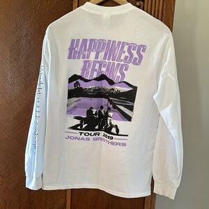 Jonas Brothers Happiness Begins Tour 2019 long Sleeve Tshirt